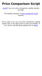 Mobile Screenshot of pricecomparisonscript.info